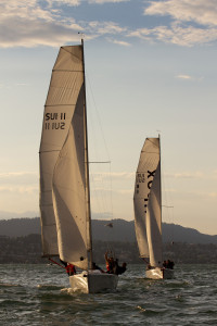 Teams am insign Cup 2013 in der Abendsonne