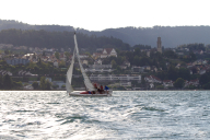 Team PwC vom Wind überrascht